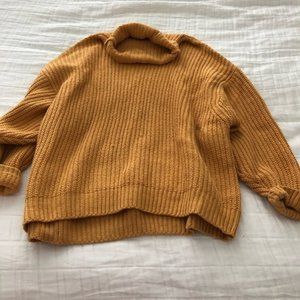 Free People Oversized Sweater // Swim Too Deep